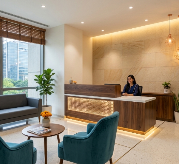 expert office reception designers in Delhi NCR