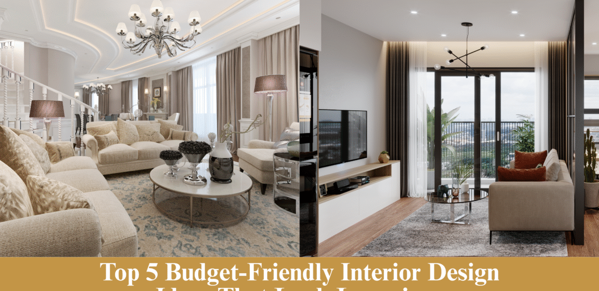 Top 5 Budget-Friendly Interior Design Ideas That Look Luxurious