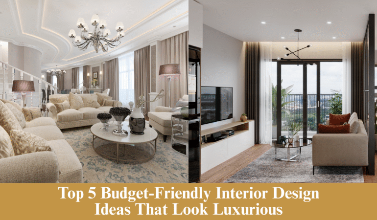 Top 5 Budget-Friendly Interior Design Ideas That Look Luxurious