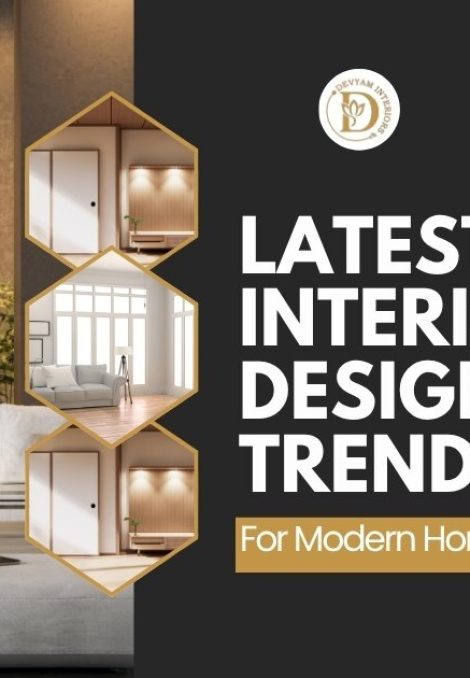 Latest Interior Design Trends for Modern Homes in Delhi NCR Interior Design trends in Delhi NCR