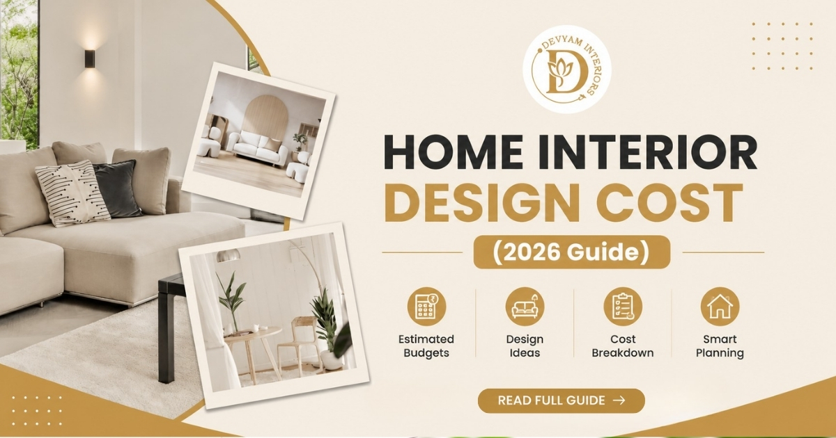 Home Interior Design Cost in Delhi NCR