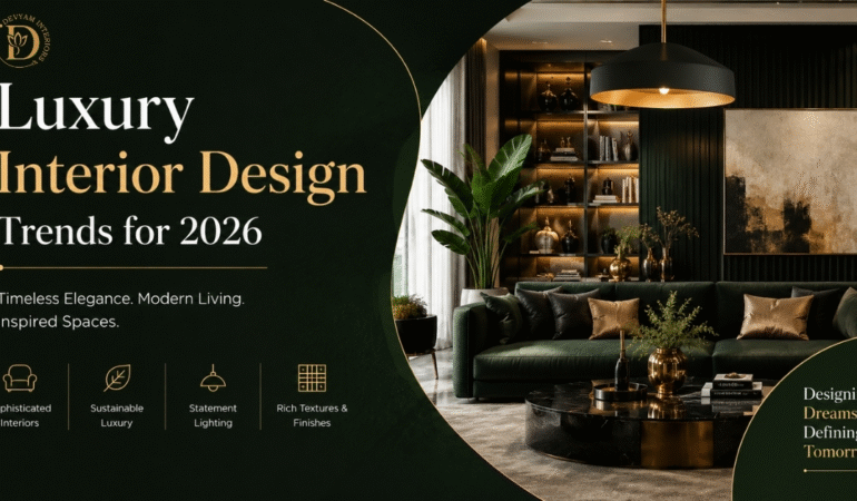 Luxury home interior design in Delhi NCR