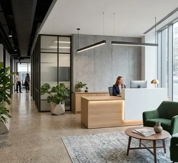 office reception designer Delhi NCR