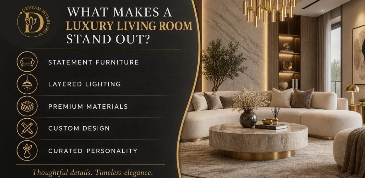 Luxury Living Room Designer
