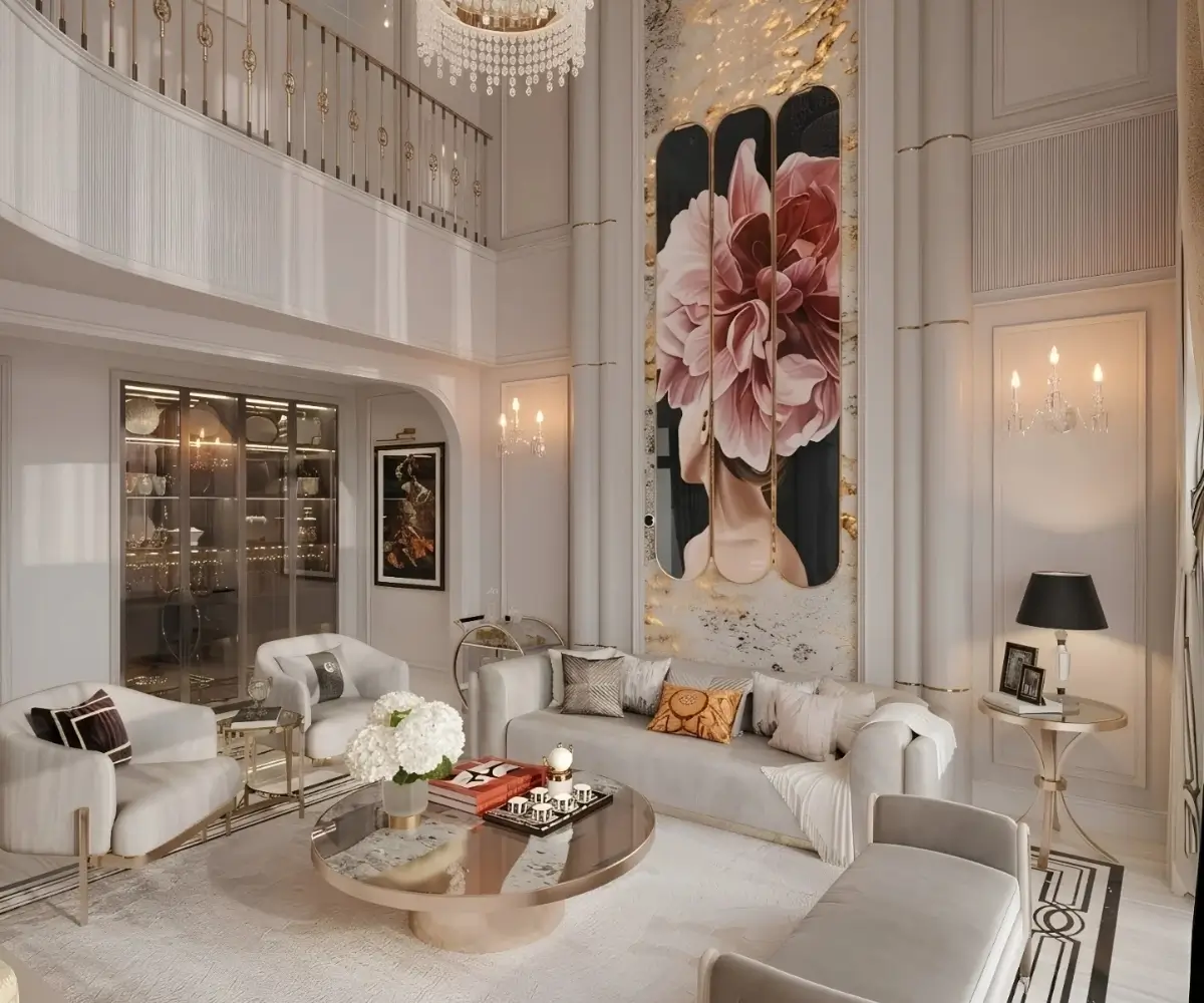 Luxury Living Room Interior
