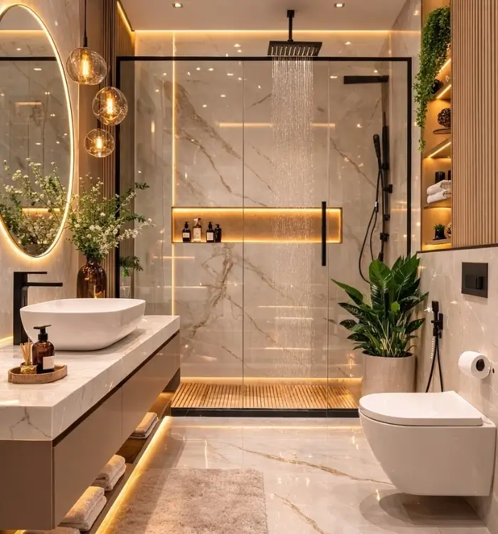 Luxury Bathroom Interior